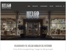 Tablet Screenshot of helgo-mobler.no